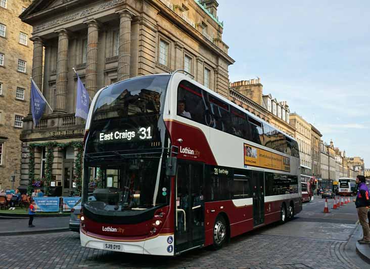 Lothian Buses Volvo B8L Alexander Dennis Enviro400XLB 1111